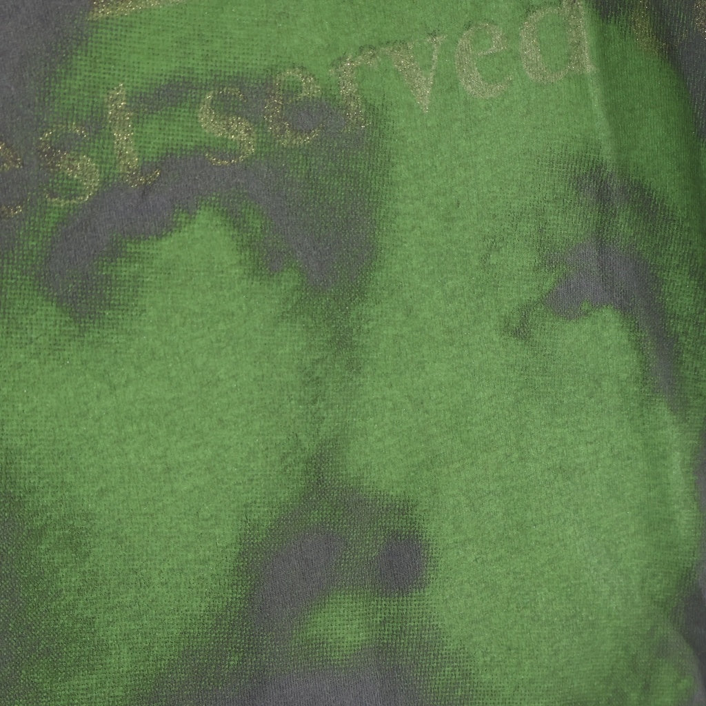 SAINT MICHAEL(セントマイケル) 23SS BJ_SS TEE REVENGE リベンジ フロントプリント 半袖Tシャツ カットソー ブラック SM-S23-0000-085
