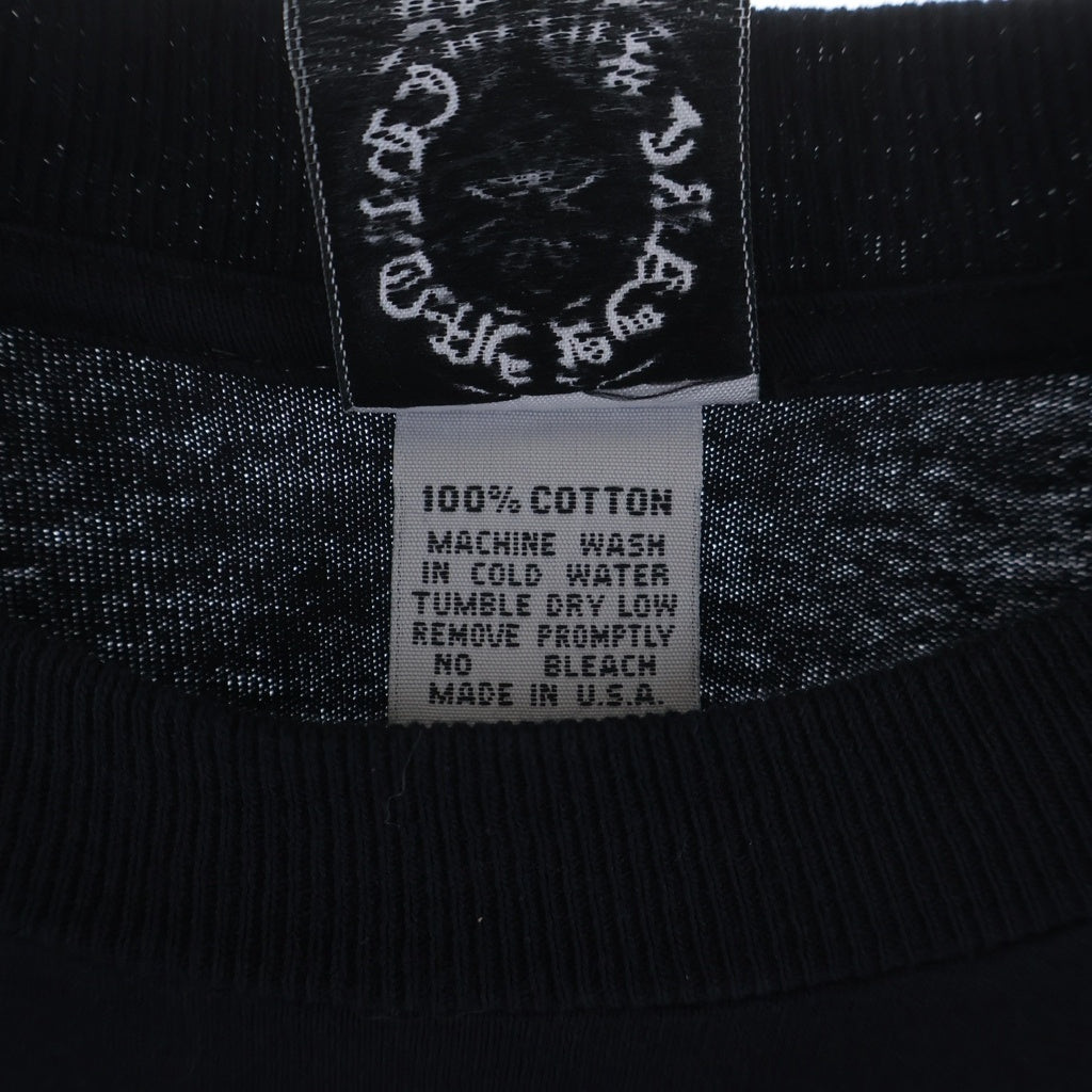 CHROME HEARTS(クロムハーツ) KYOSUKE HIMURO OLD L/S Tee 氷室京介ロゴプリント ロングスリーブTシャツ 長袖カットソー ロンT ブラック