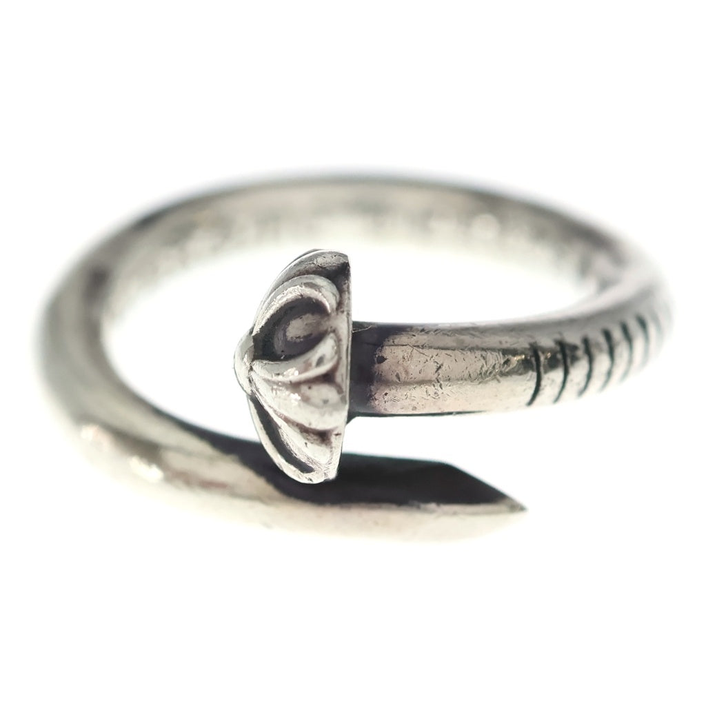 CHROME HEARTS(クロムハーツ) NAIL CRSBALL ネイル クロスボール リング シルバー BCA349