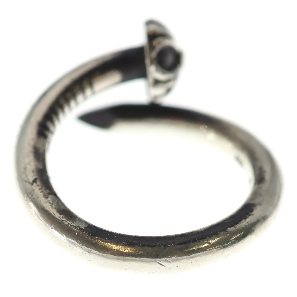 CHROME HEARTS(クロムハーツ) NAIL CRSBALL ネイル クロスボール リング シルバー BCA349