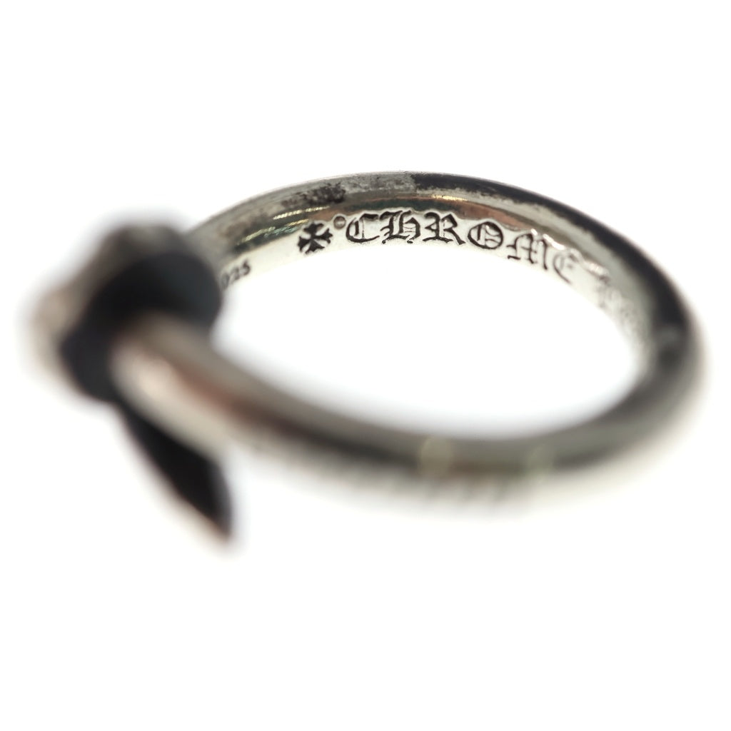 CHROME HEARTS(クロムハーツ) NAIL CRSBALL ネイル クロスボール リング シルバー BCA349