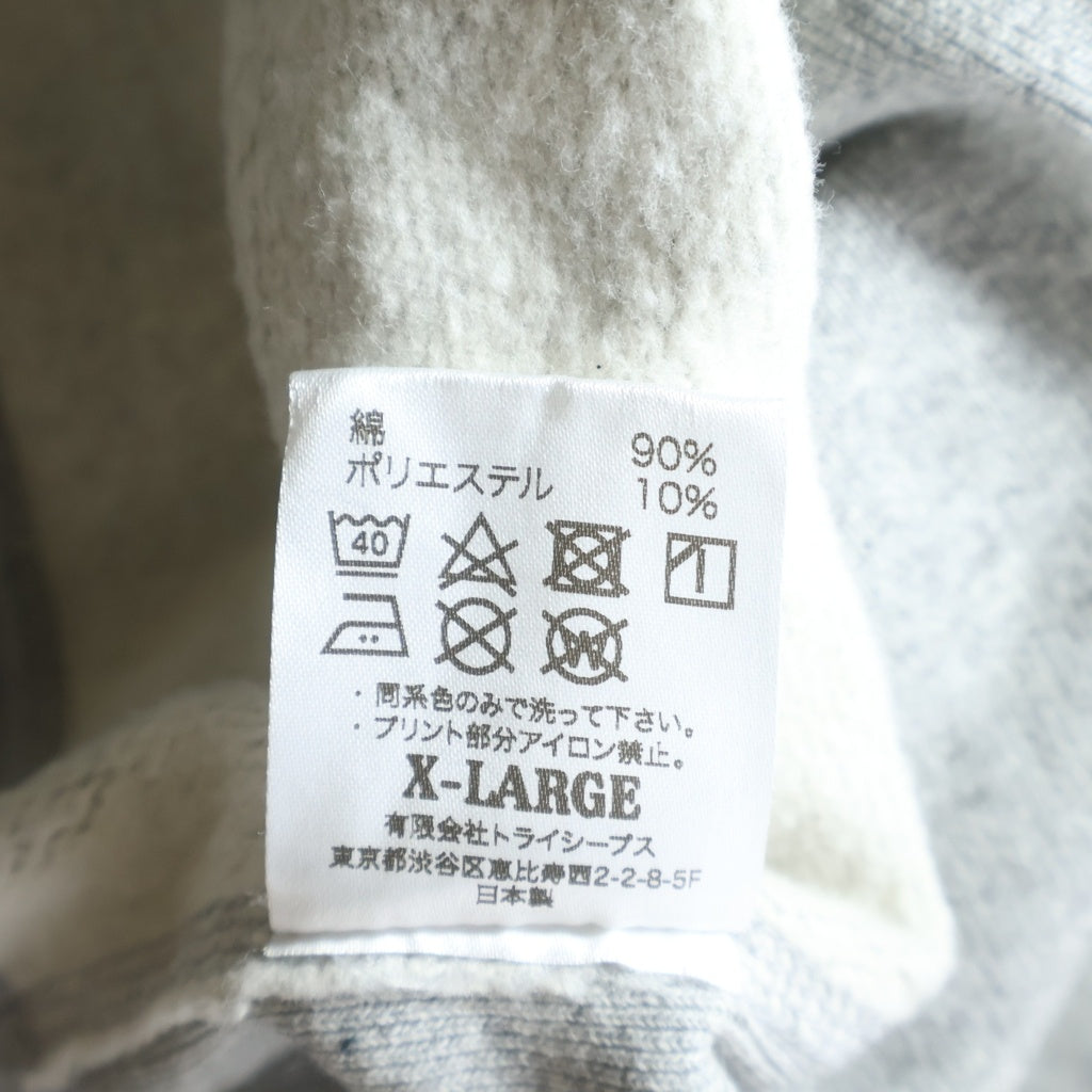 STANDARD CALIFORNIA(スタンダード カリフォルニア) × PEANUTS SNOOPY JOE COOL Hoodie ピーナッツ スヌーピー プリント プルオーバースウェットパーカー フーディ グレー