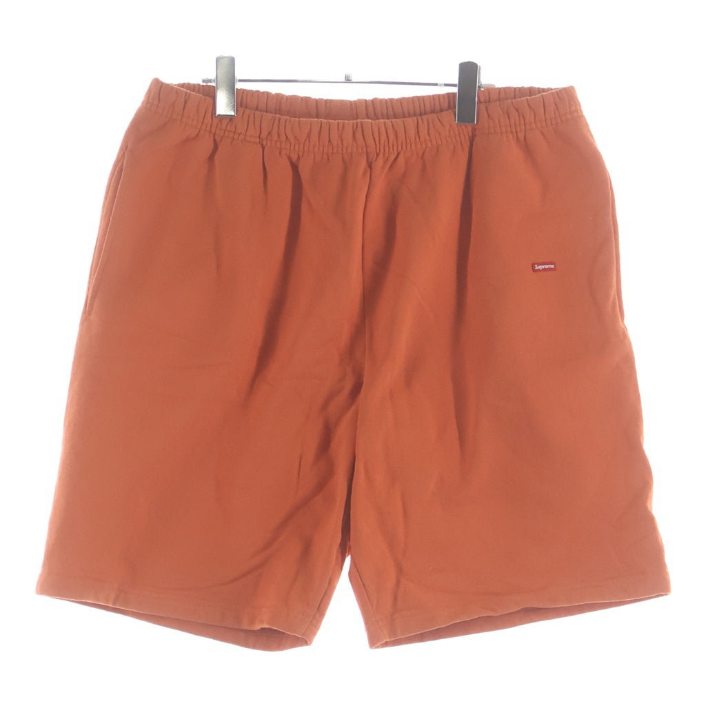 SUPREME(シュプリーム) 22SS Small Box SweatShort スモールボックスロゴ スウェットショートパンツ ハーフパンツ オレンジ