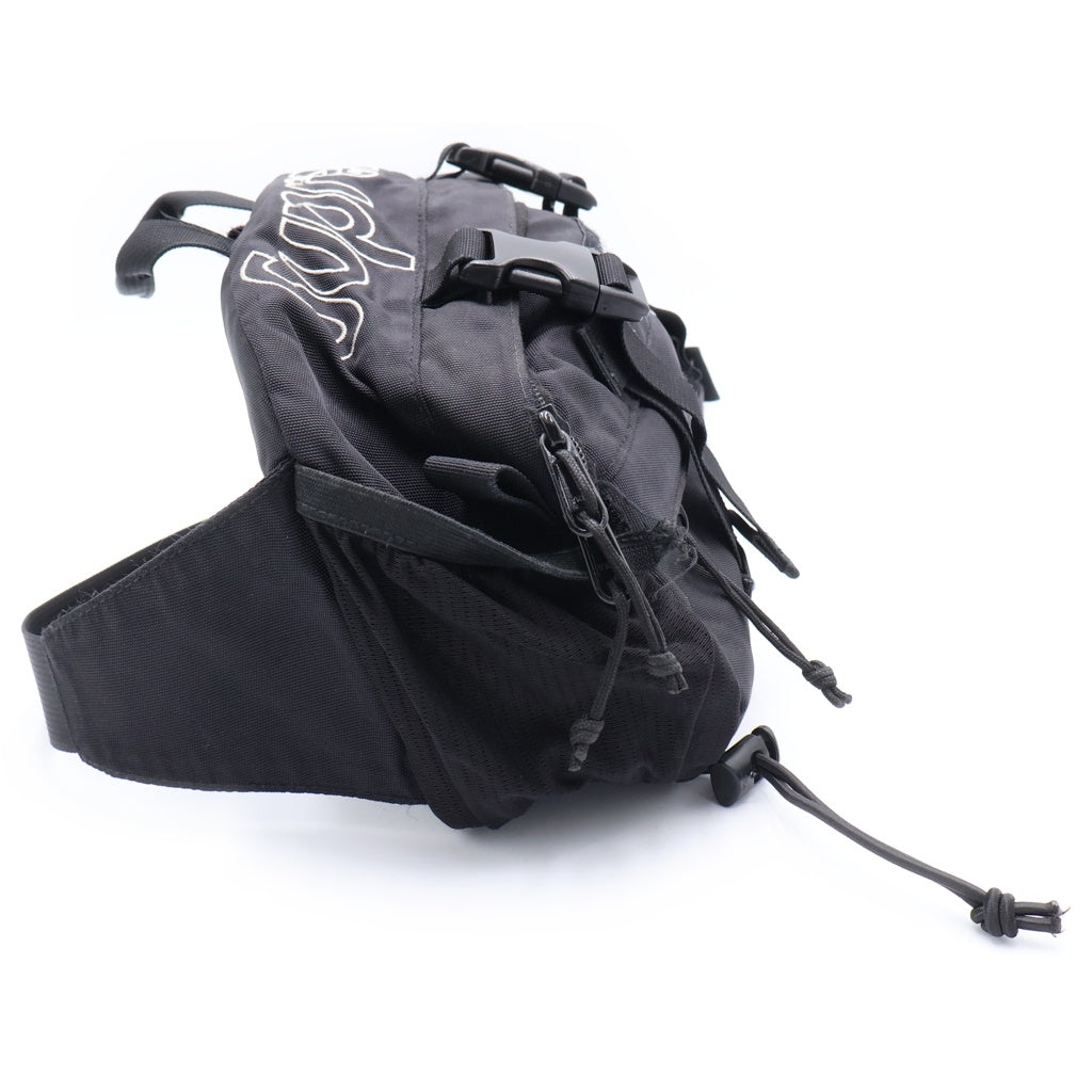 SUPREME(シュプリーム) 19AW Waist Bag ウエスト ナイロン スモールボックスロゴ バッグ ブラック