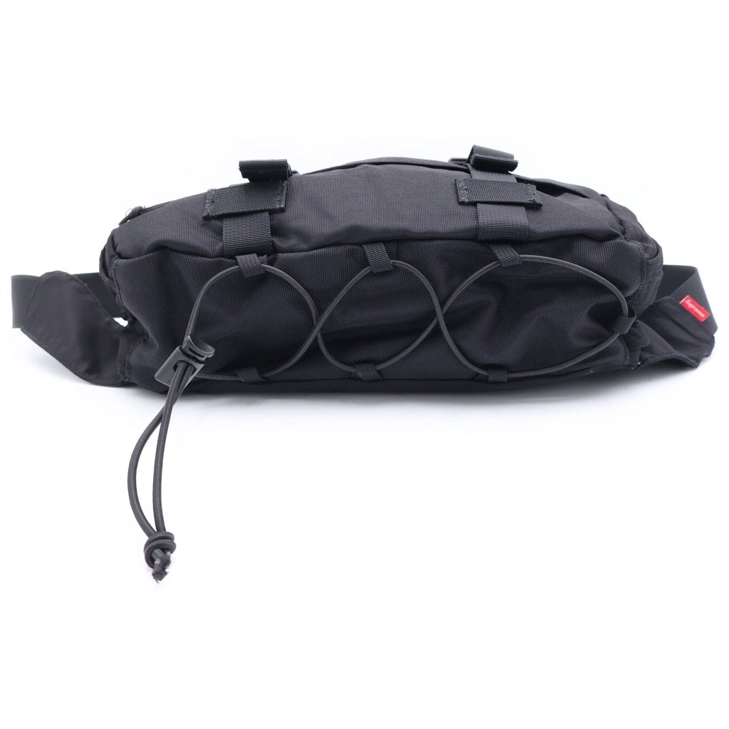 SUPREME(シュプリーム) 19AW Waist Bag ウエスト ナイロン スモールボックスロゴ バッグ ブラック