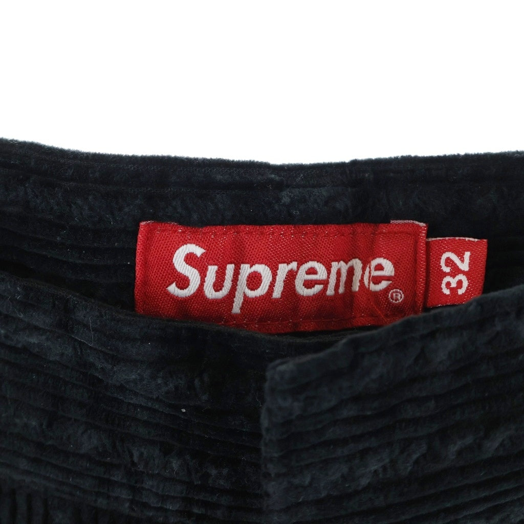 SUPREME(シュプリーム) 19SS Rope Corduroy Work Short ロープコーデュロイ ハーフパンツ ショーツ ブラック