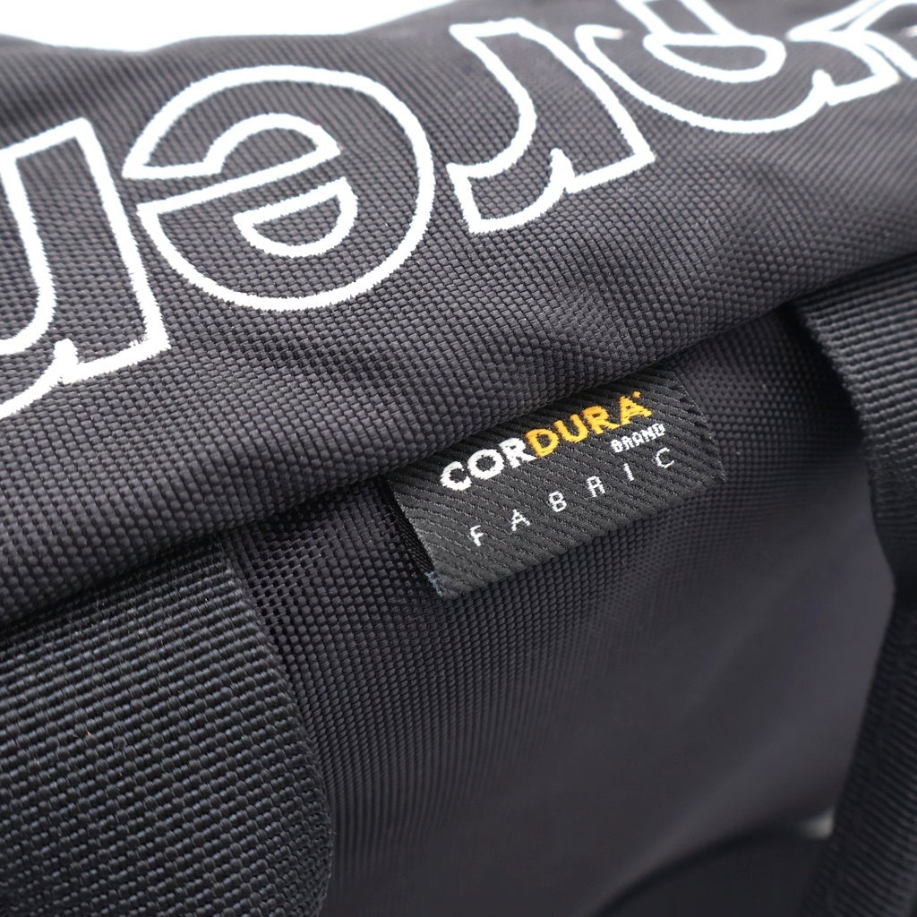 SUPREME(シュプリーム) 19AW Waist Bag ロゴ刺繍 ウエストバッグ ブラック