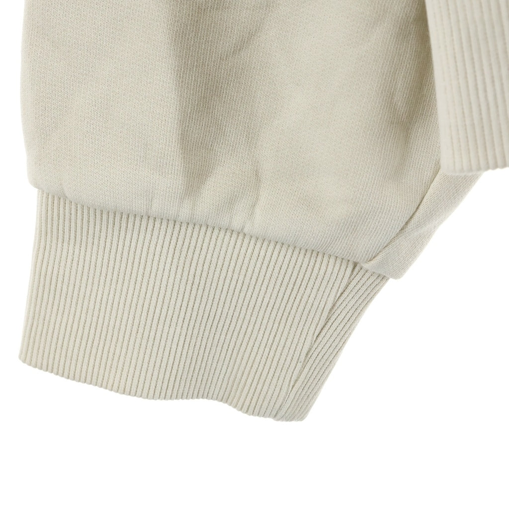 KITH(キス) Quarter Zip Nelson Pullover ロゴ刺繍 ハーフジップ プルオーバー スウェットトレーナー ベージュ 25-070-060-0011-3-0