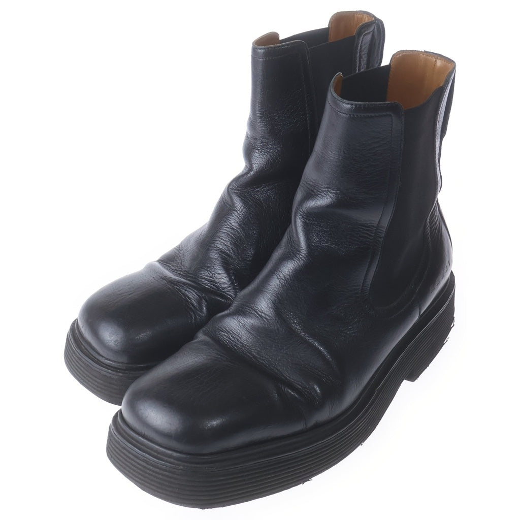 MARNI(マルニ) BRITISH SIDEGOR ブリティッシュ サイドゴアチェルシーブーツ ブラック