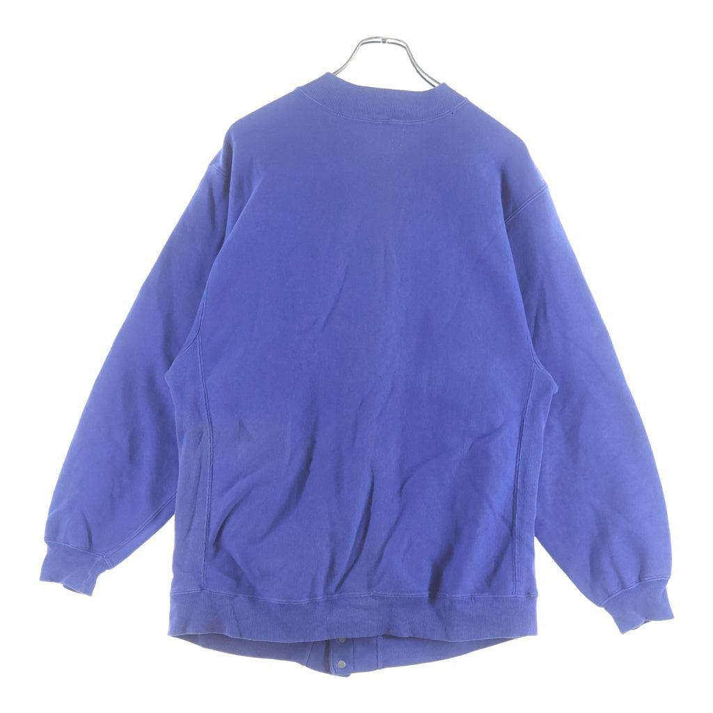 CHAMPION(チャンピオン) 90s REVERSE WEAVE リバースウィーブ スウェット スナップボタン カーディガン ブルー