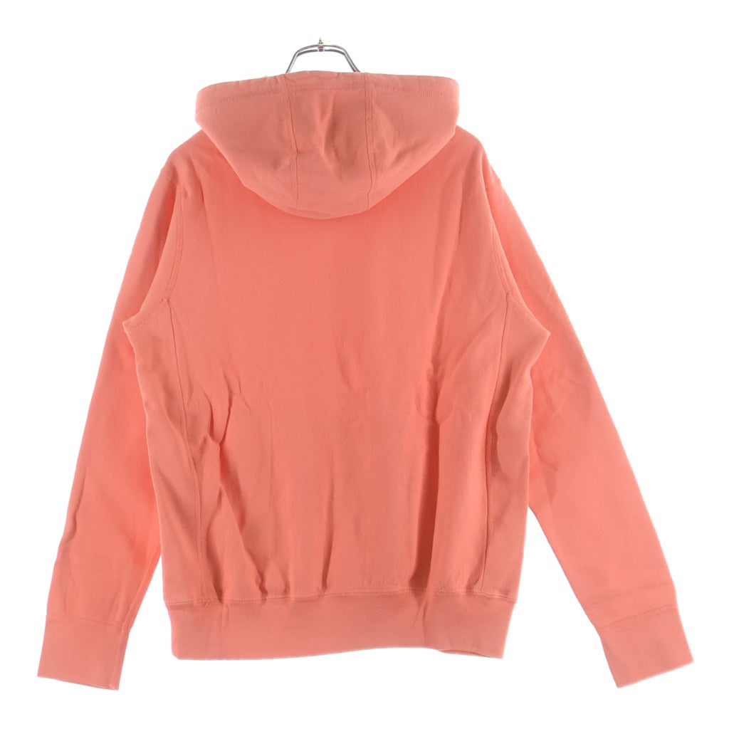 AWAKE NY(アウェイク ニューヨーク) CLASSIC LOGO EMBROIDERED HOODIE ロゴ刺繍 プルオーバーパーカーフーディー オレンジ