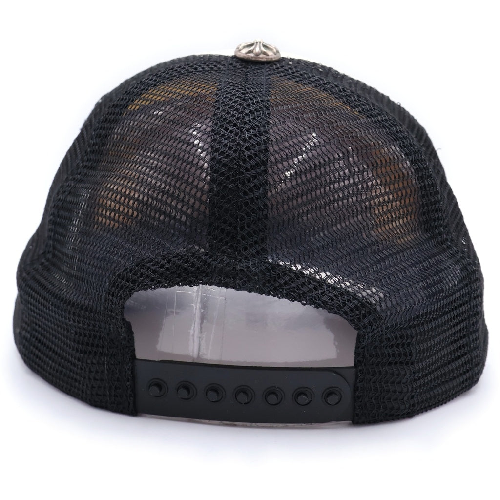 CHROME HEARTS(クロムハーツ) TRUCKER CAP トラッカー メッシュキャップ ホワイト/ブラック
