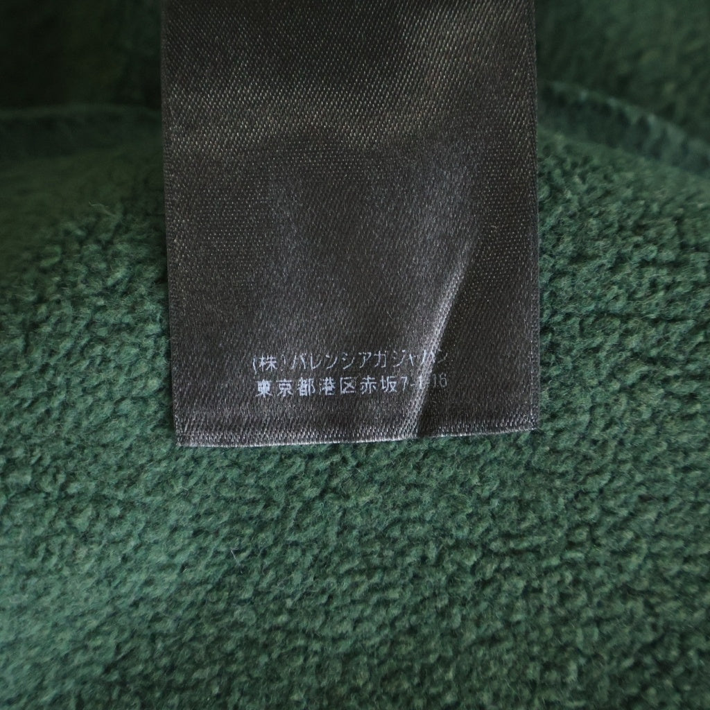 BALENCIAGA(バレンシアガ) 22SS PARIS Hoodie パリス フロントロゴ刺繍 プルオーバーパーカー フーディー グリーン 674986 TLVL8