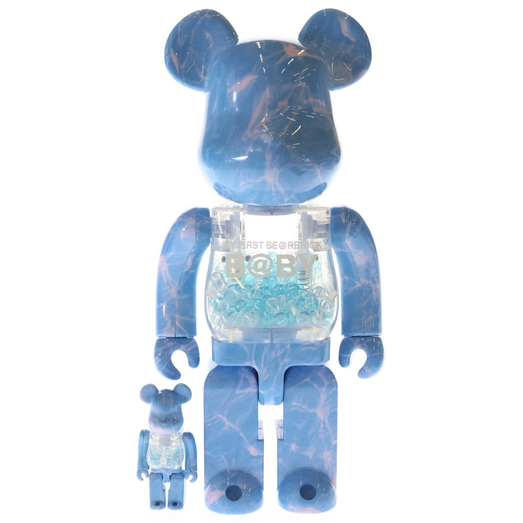 MEDICOM TOY(メディコムトイ) BE@RBRICK My First BE@RBRICK B@by WATER CREST Ver. 100%&400% マイファーストベアブリックベイビー