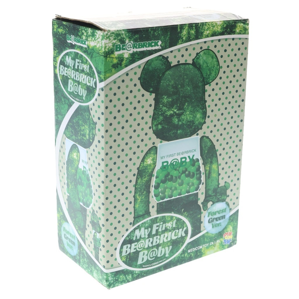 MEDICOM TOY(メディコムトイ) BE@RBRICK My First BE@RBRICK B@by Forest Green Ver. 100%&400% ベアブリック マイファーストベアブリックベイビー