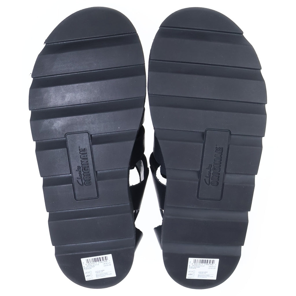 Clarks(クラークス) Meare Buckle メアバックル レザー サンダル 261807557085