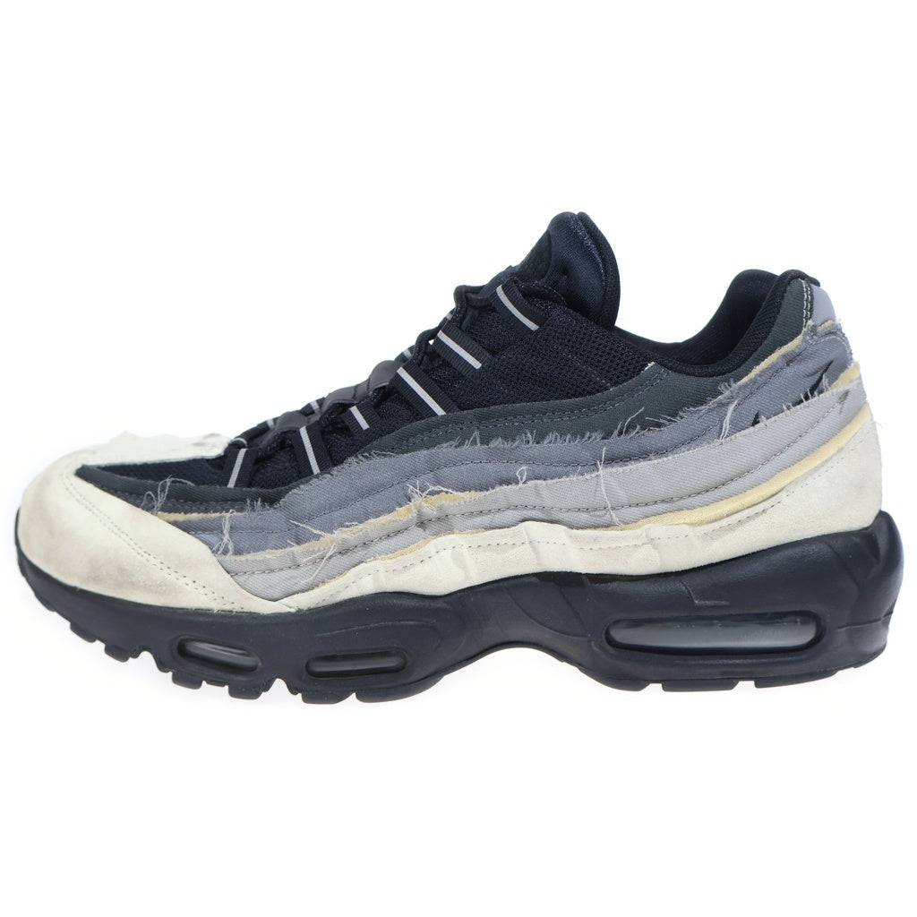 NIKE(ナイキ) ×COMME des GARCONS Air Max 95 コムデギャルソン エアマックス95 ローカットスニーカー US10/28cm CU8406-101 ブラック