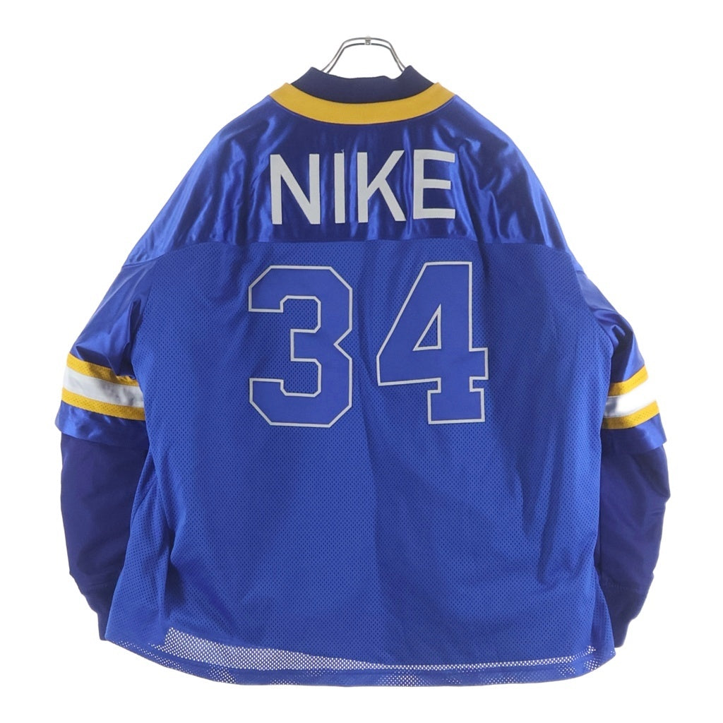NIKE(ナイキ) ×Ambush Deep Royal Blue Blouson Jacket アンブッシュ ナンバリングレイヤード ディープ ロイヤル ブルー フルジップブルゾン ジャケット ブルー DX6917-455