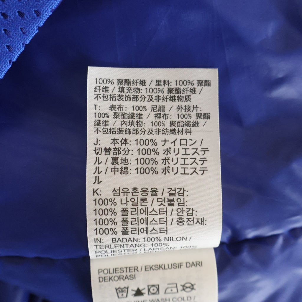 NIKE(ナイキ) ×Ambush Deep Royal Blue Blouson Jacket アンブッシュ ナンバリングレイヤード ディープ ロイヤル ブルー フルジップブルゾン ジャケット ブルー DX6917-455