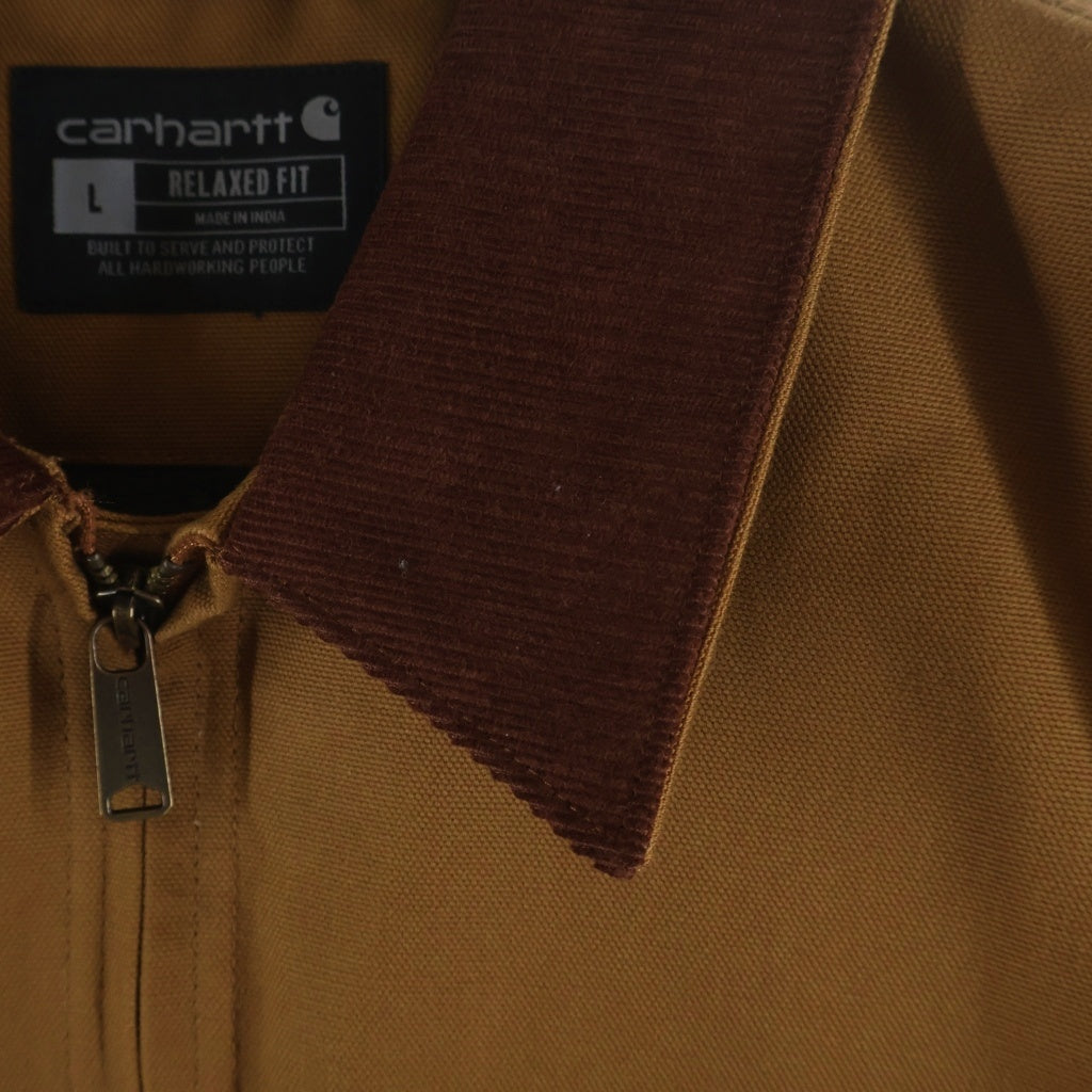 CARHARTT(カーハート) BLANKET-LINED DETROIT JACKET ロゴパッチ