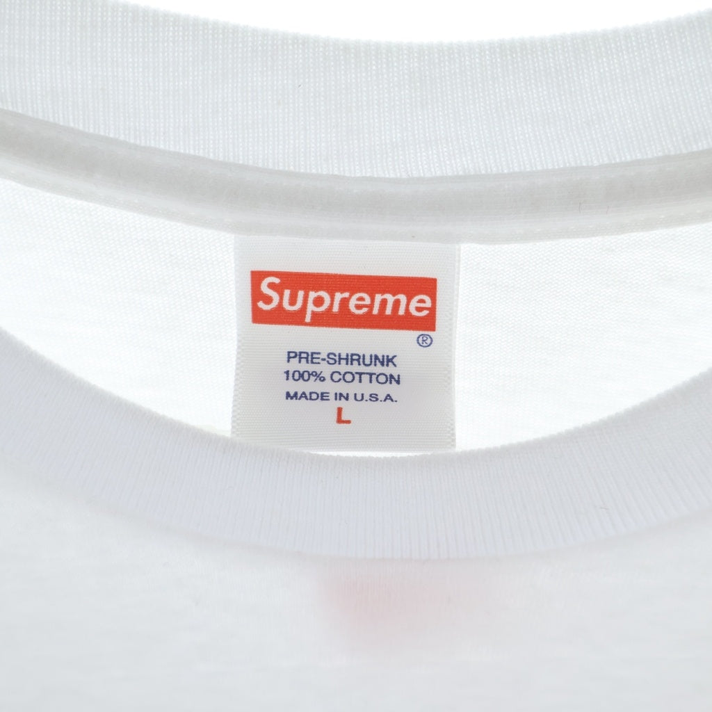 SUPREME(シュプリーム) 16SS Antihero Eagle Pocket Tee アンタイヒーロー 1ポケット 半袖Tシャツ カットソー ホワイト