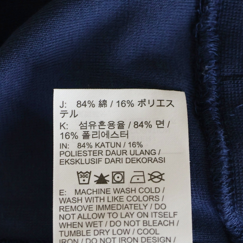 NIKE(ナイキ) 20AW ×Fragment Design JORDAN BRAND AS M J FG FLC CREW フラグメント ロゴプリント クルーネックスウェット トレーナー ネイビー DA2990-414