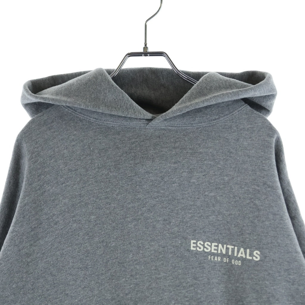 FEAR OF GOD ESSENTIALS(フィアオブゴッド エッセンシャルズ) ロゴプリント スウェットパーカー フーディー グレー