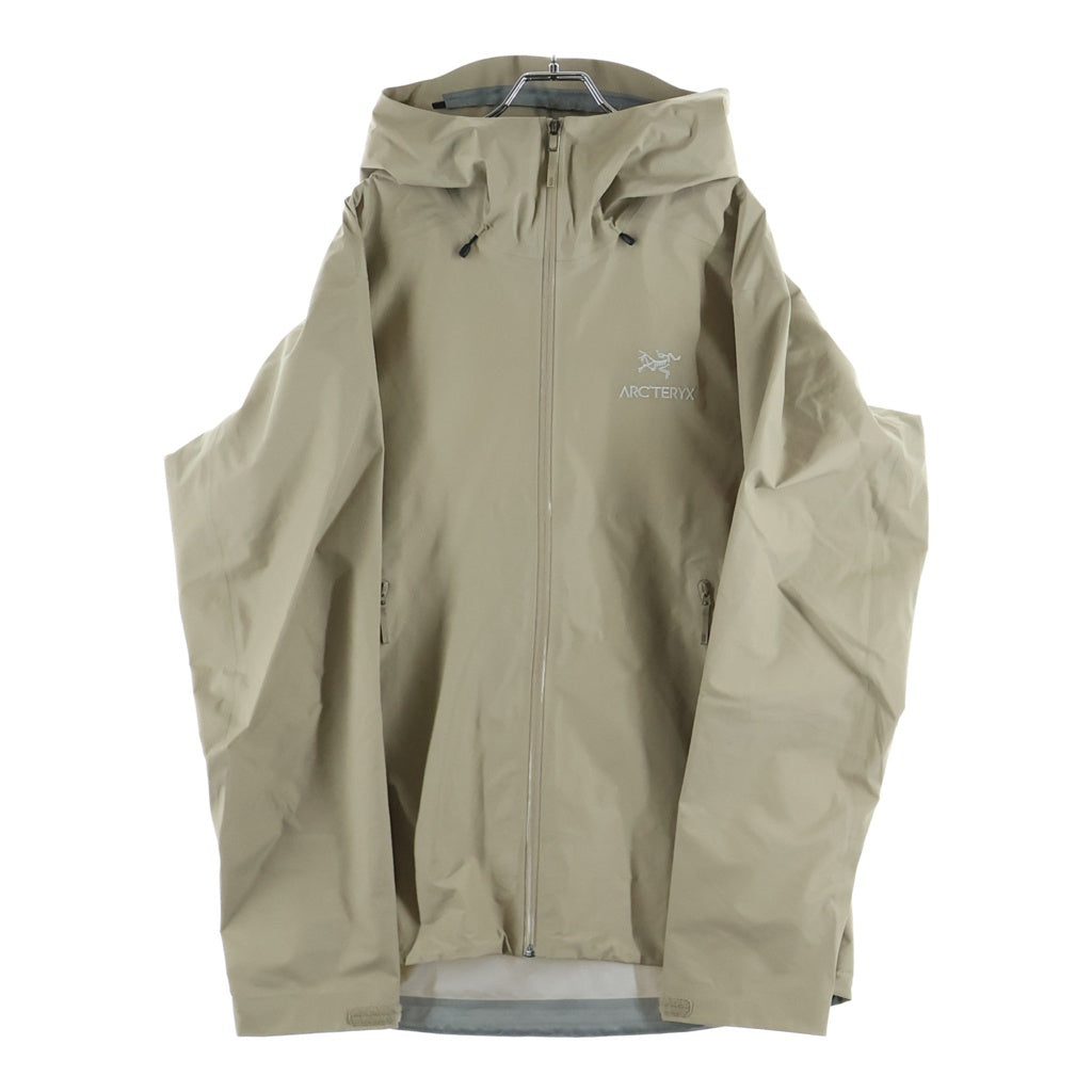 ARC'TERYX(アークテリクス) BETA LT Jacket ロゴ刺繍 ゴアテックス ベータ ジップアップ フーディー マウンテンパーカー ナイロンジャケット ベージュ