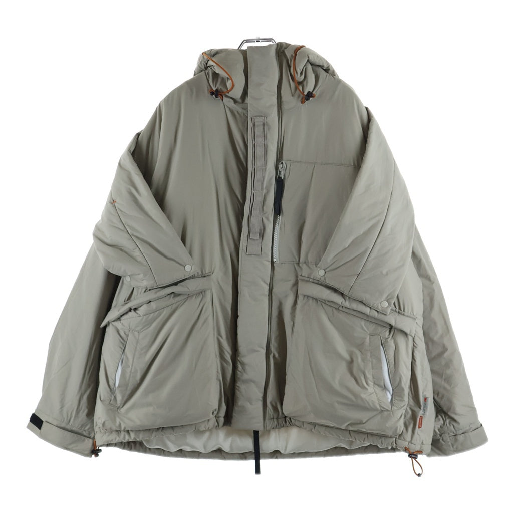 GOOPiMADE(グーピーメイド) VI-F6M 3M THINSULATE FRAMHEIM PARKA シンサレート フラムハイム ジップアップフーディー 中綿ジャケット ベージュ
