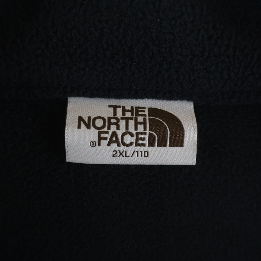 THE NORTH FACE(ザノースフェイス) BANFF EX FLEECE JACKET ロゴ刺繍 ジップアップ スタンドネックフリースジャケット ブラック NJ4FR55J