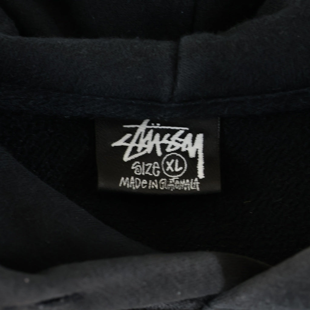STUSSY(ステューシー) 8ボール 両面ストックロゴプリント プルオーバーパーカー フーディー ブラック Z4000SZS22