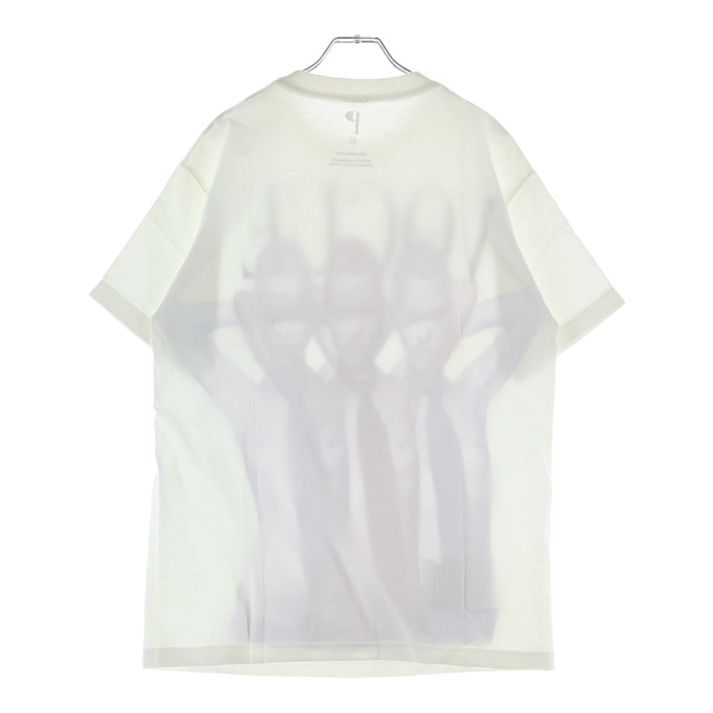 NO BRAND(ノーブランド) Premium Label VOGUE Kate Moss Tee プレミアムレーベル ケイト・モス パロディプリント クルーネック 半袖Tシャツ カットソー ホワイト