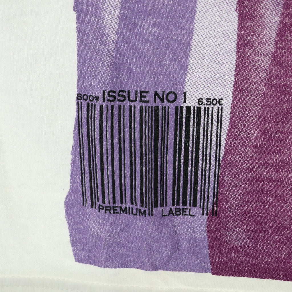 NO BRAND(ノーブランド) Premium Label VOGUE Kate Moss Tee プレミアムレーベル ケイト・モス パロディプリント クルーネック 半袖Tシャツ カットソー ホワイト