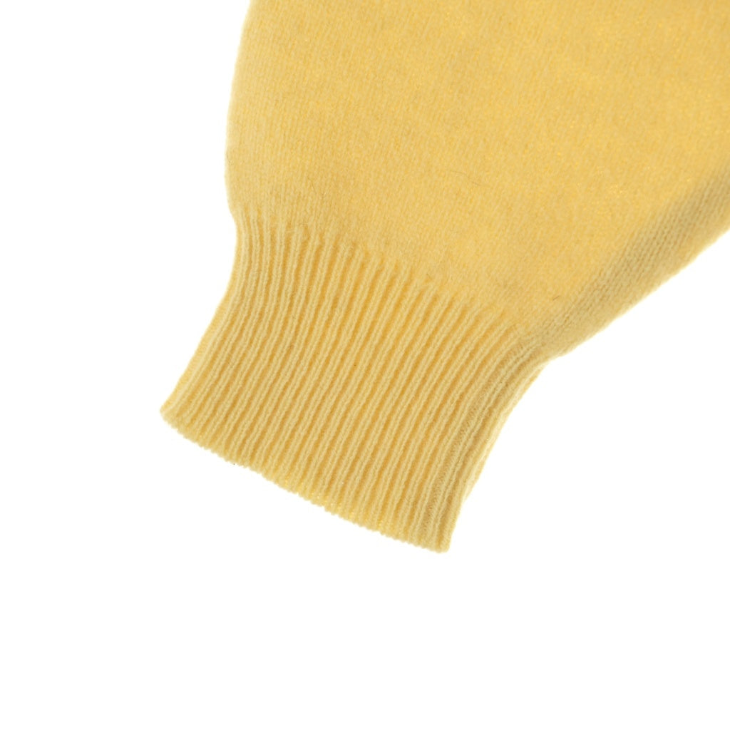 NO BRAND(ノーブランド) 【ARTYZ アーティーズ】08AW × PEANUTS CHARLIE BROWN KNIT ピーナッツ チャーリーブラウン クルーネック ウールニットセーター イエロー 08AW NT-01