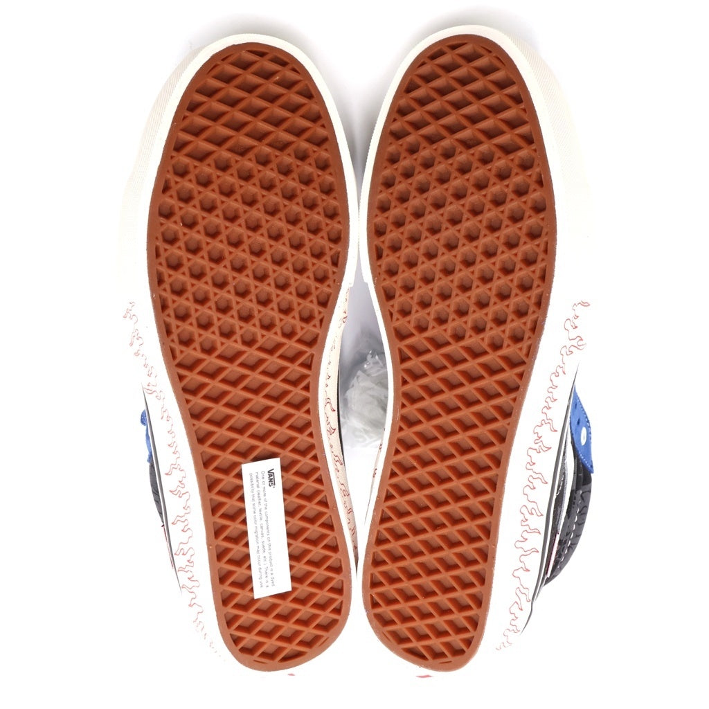 VANS(ヴァンズ) 2020 ×ロッティーズ スケートハイ プロ リミテッド フレイムパターン ハイカットスニーカー ブルー/ブラック US10/28cm VN0A4VCF2F21