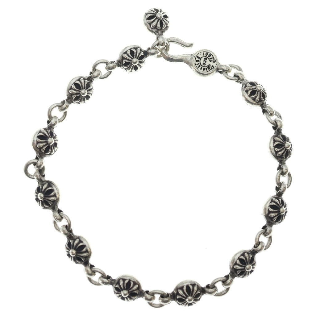 CHROME HEARTS(クロムハーツ) NO1 BALL #1クロスボールブレスレット シルバー BCA172