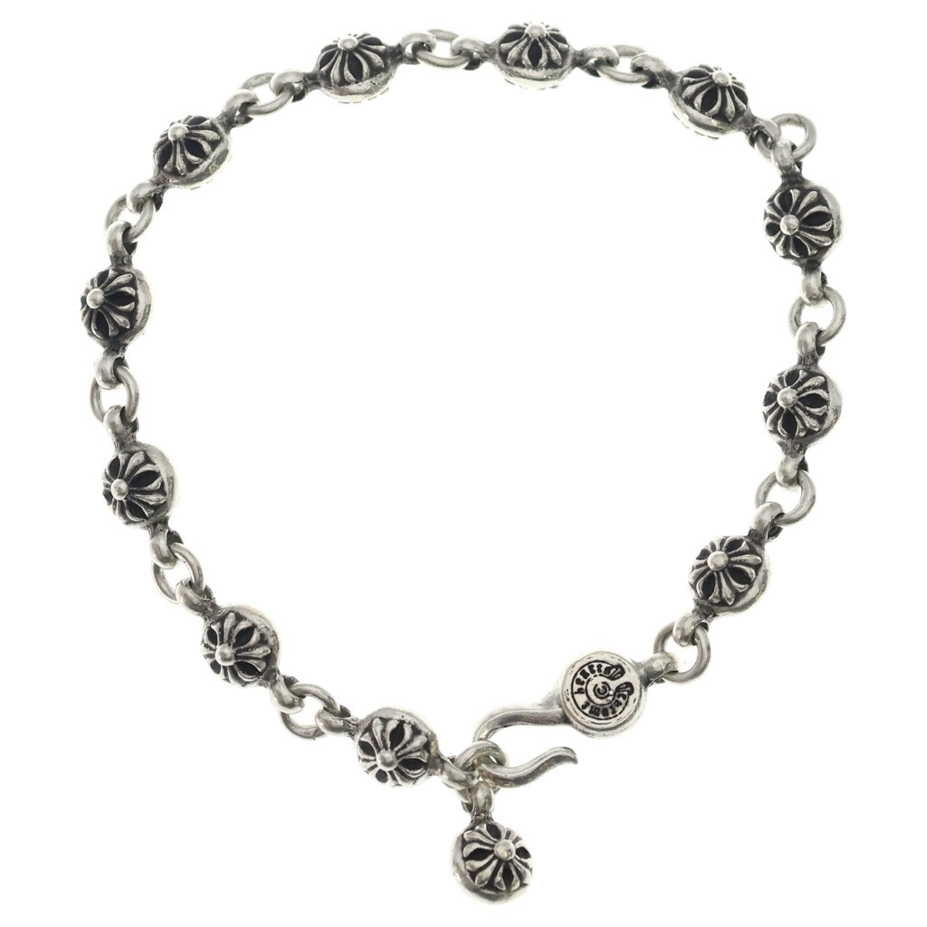 CHROME HEARTS(クロムハーツ) NO1 BALL #1クロスボールブレスレット シルバー BCA172