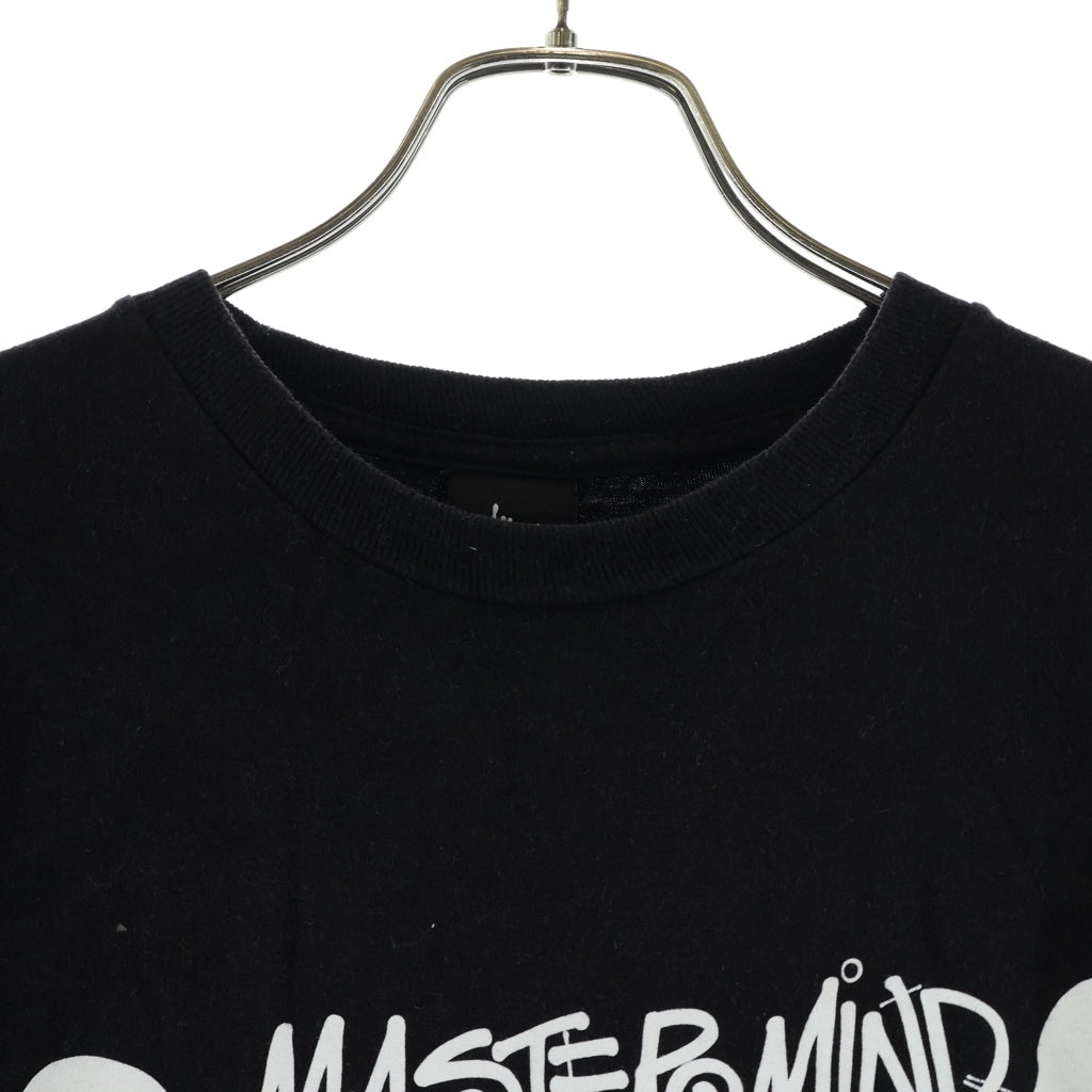 STUSSY(ステューシー) 2013 × Mastermind Japan S/S Tee マスターマインドジャパン フロントプリント クルーネック 半袖Tシャツ カットソー ブラック