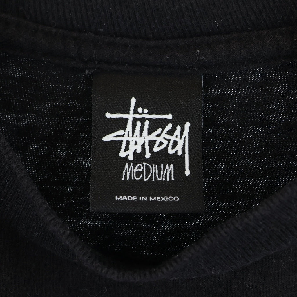 STUSSY(ステューシー) 2013 × Mastermind Japan S/S Tee マスターマインドジャパン フロントプリント クルーネック 半袖Tシャツ カットソー ブラック