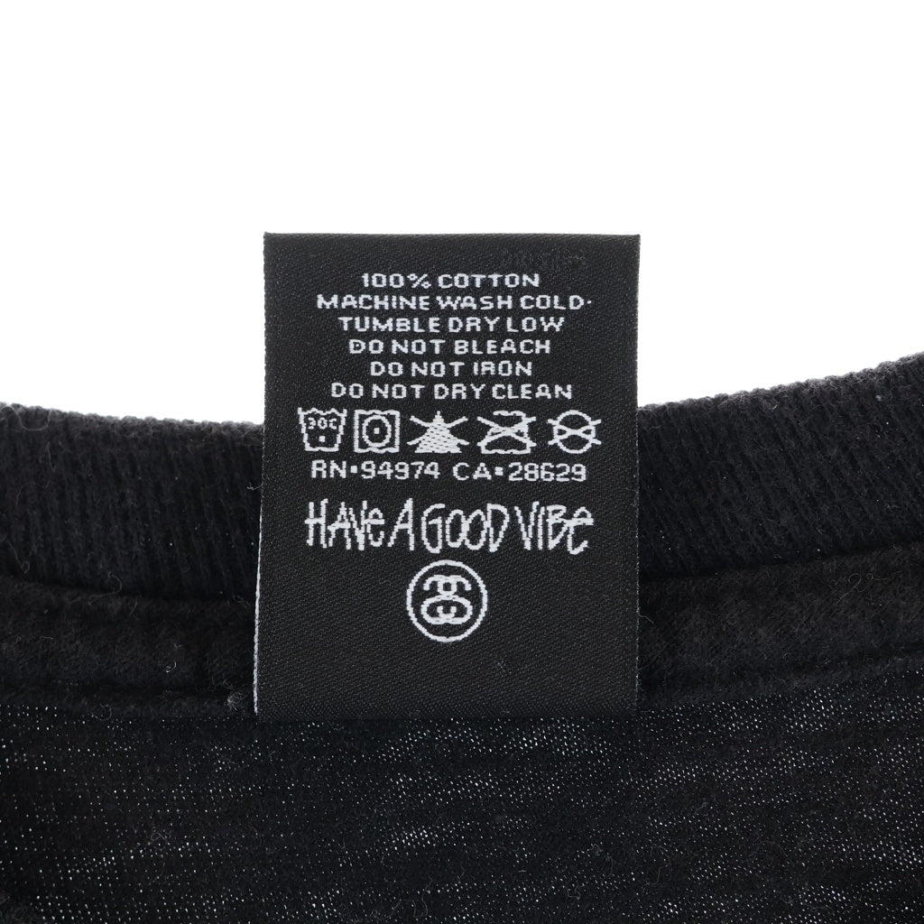STUSSY(ステューシー) 2013 × Mastermind Japan S/S Tee マスターマインドジャパン フロントプリント クルーネック 半袖Tシャツ カットソー ブラック