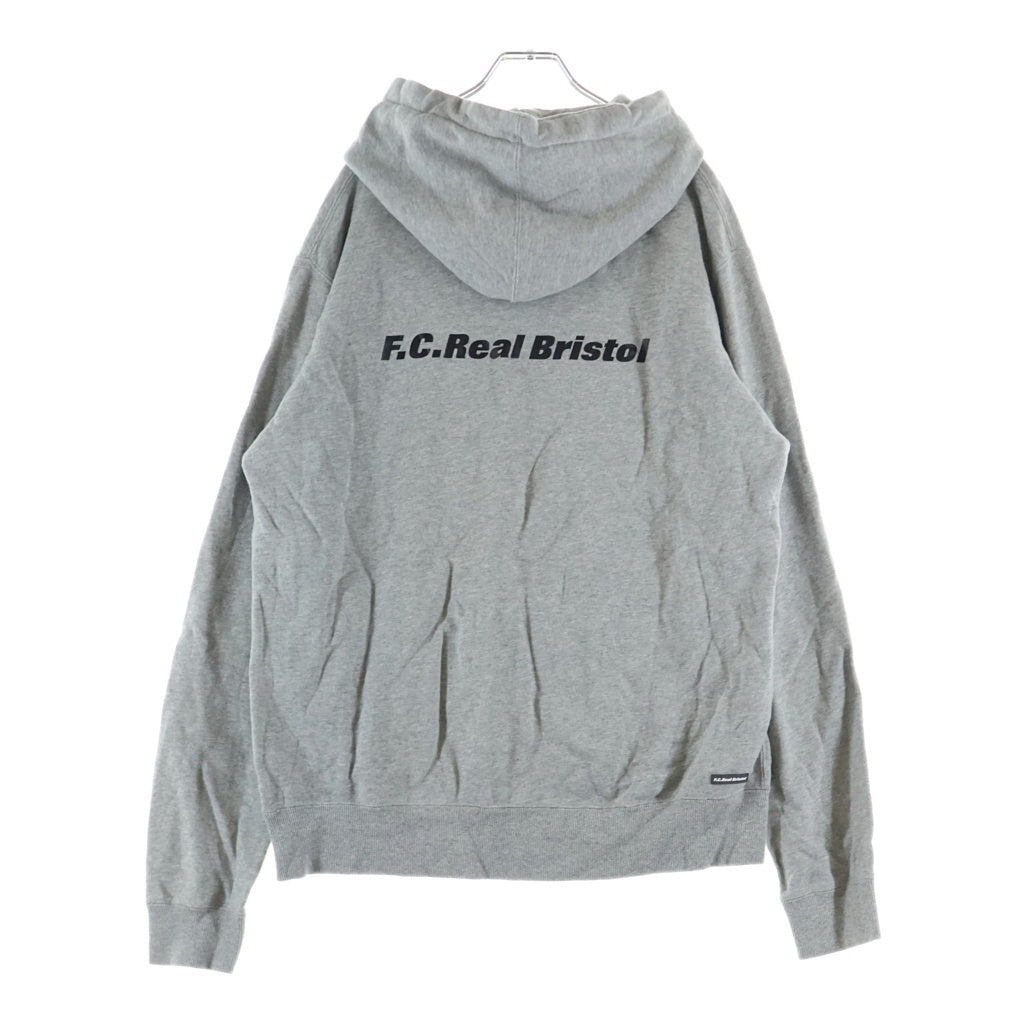 F.C.R.B./F.C.Real Bristol/FCRB(エフシーアールビー/エフシーレアルブリストル) 22AW EMBLEM TIGER SWEAT HOODIE タイガー エンブレムロゴ プルオーバースウェットパーカー フーディ グレー FCRB-212131