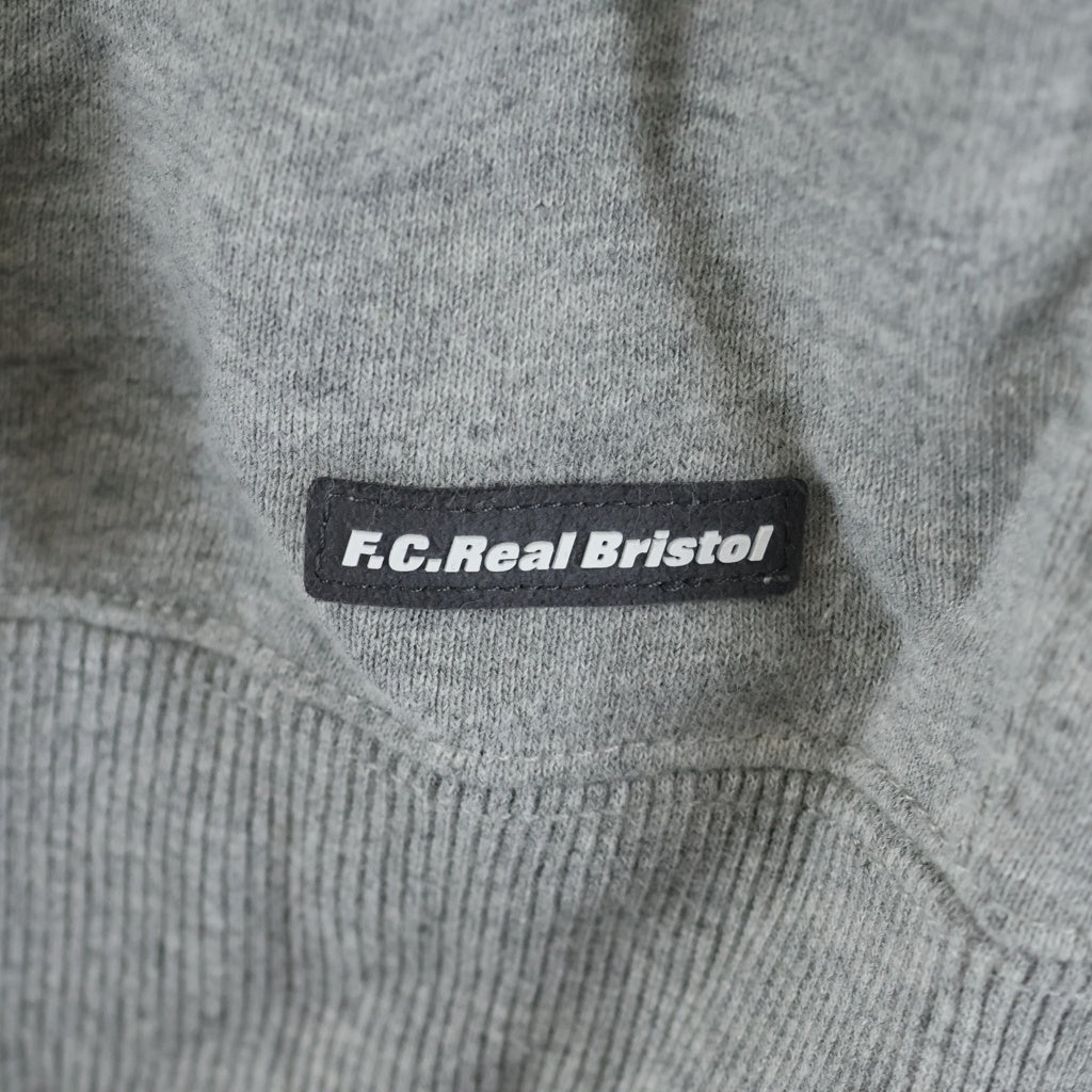 F.C.R.B./F.C.Real Bristol/FCRB(エフシーアールビー/エフシーレアルブリストル) 22AW EMBLEM TIGER SWEAT HOODIE タイガー エンブレムロゴ プルオーバースウェットパーカー フーディ グレー FCRB-212131