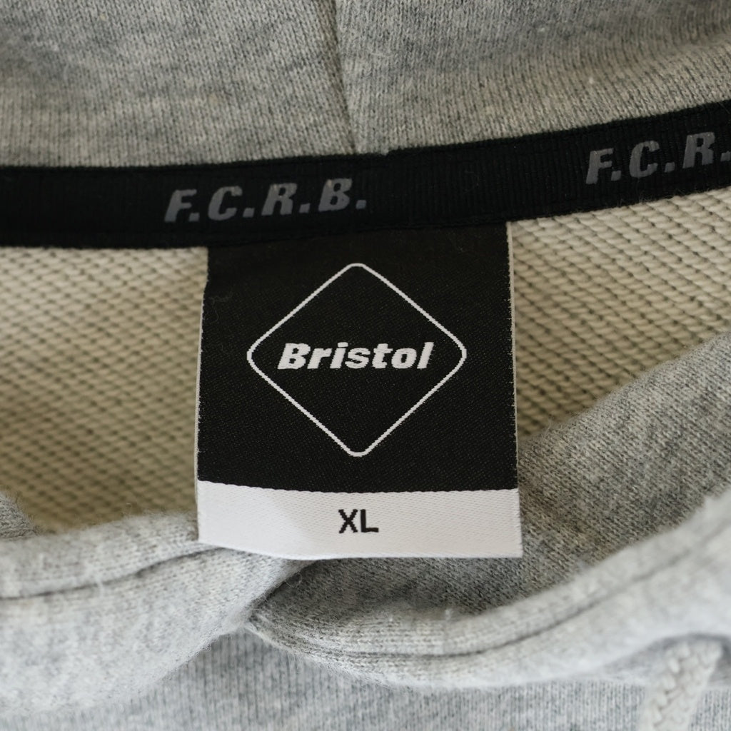 F.C.R.B./F.C.Real Bristol/FCRB(エフシーアールビー/エフシーレアルブリストル) 22AW EMBLEM TIGER SWEAT HOODIE タイガー エンブレムロゴ プルオーバースウェットパーカー フーディ グレー FCRB-212131