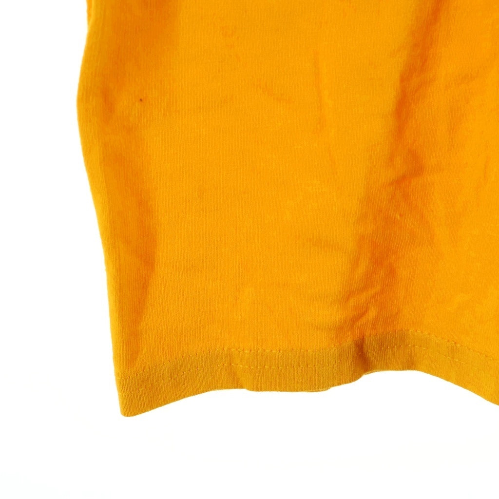 SUPREME(シュプリーム) 14SS ANTI HERO Long Sleeve Logo Tee アンタイヒーロー 両面ロゴプリント 長袖Tシャツ カットソー オレンジ