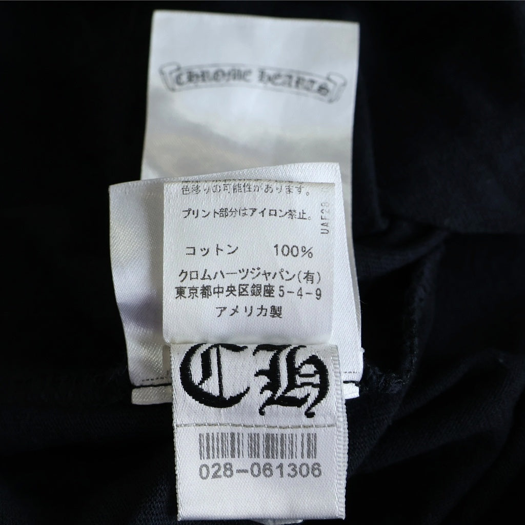 CHROME HEARTS(クロムハーツ) ×MATTY BOY AMERICA S/S T-SHIRT マッティーボーイ アメリカ バックスクロール 半袖Tシャツ カットソー ブラック