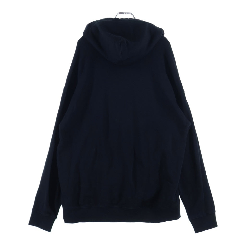 GIVENCHY(ジバンシィ) 20AW 3D Latex Logo Hoodie バンドロゴプリント GIVENCHY ロゴ プルオーバー パーカー ブラック