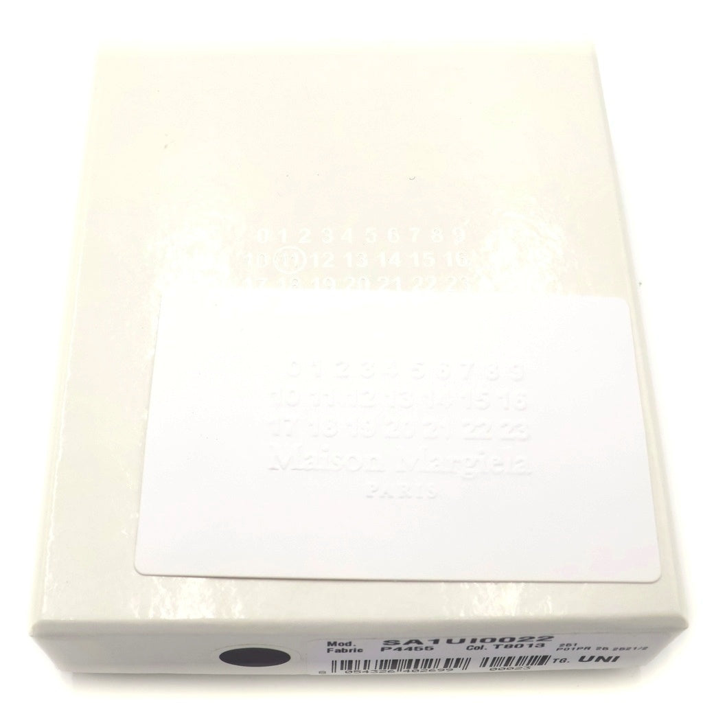 Maison Margiela(メゾンマルジェラ) WALLET SLIM 2 PINCER 4ステッチ レザー 二つ折り マネークリップ ブラック SA1UI0022 P4455