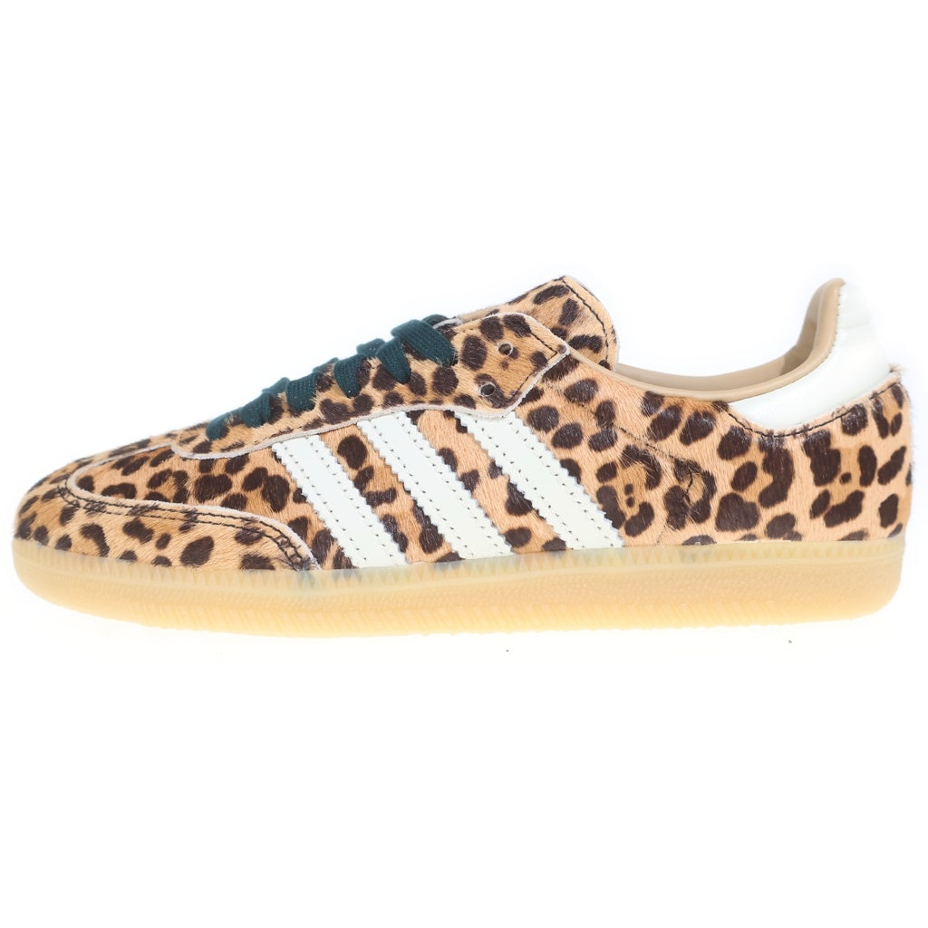adidas(アディダス) SAMBA OG サンバ レオパード ローカットスニーカー ベージュ US6.5/23.5cm KI6674 レディース