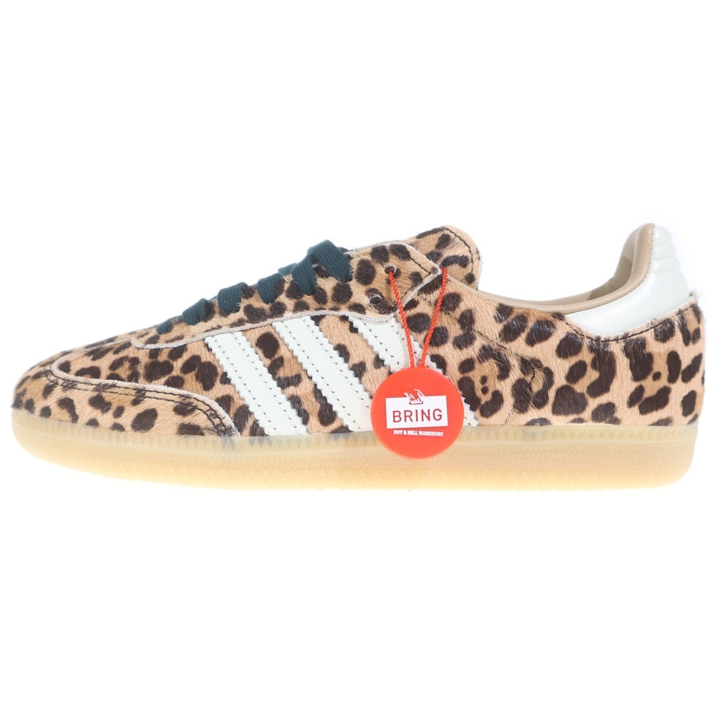 adidas(アディダス) SAMBA OG サンバ レオパード ローカットスニーカー ベージュ US6.5/23.5cm KI6674 レディース