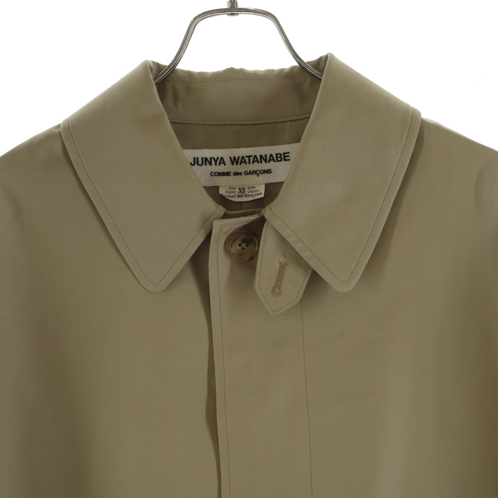 COMME des GARCONS(コムデギャルソン) 21AW × VERSACE ヴェルサーチ バックワイルドバロックスカーフ ロングコート ベージュ JH-C002